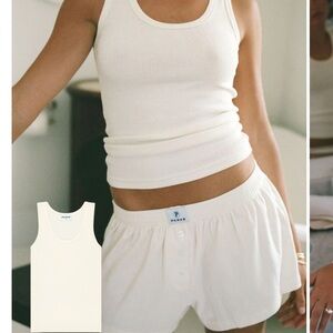 Parke Bridal Pointelle Tank